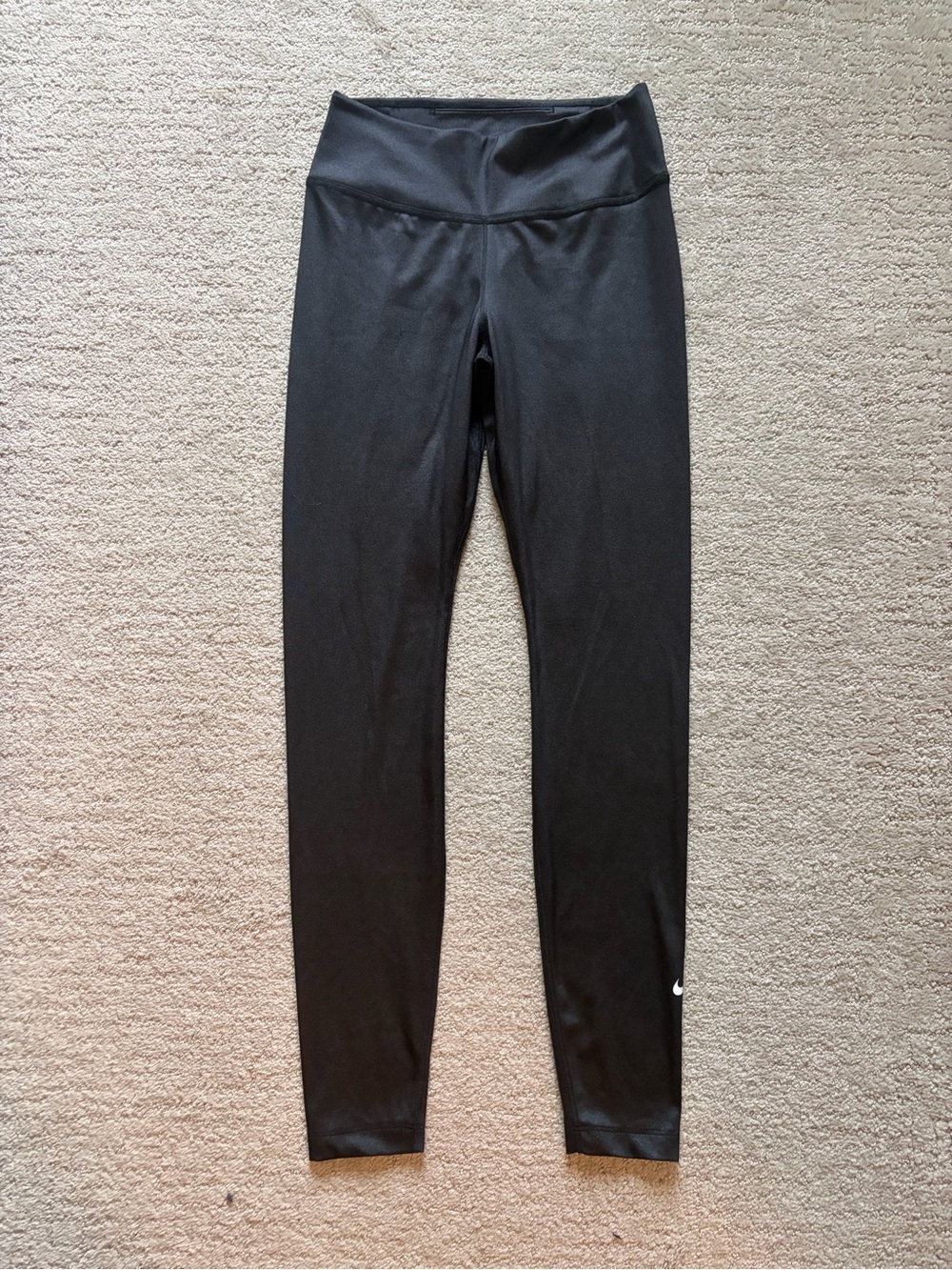 Nike Dri Fit Mid Rise Shine Leggings